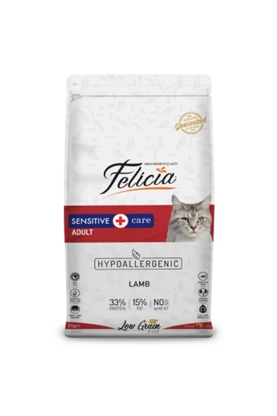 Az Tahıllı 12 Kg Kuzu Etli Yetişkin HypoAllergenic Kedi Maması ürün görseli 1