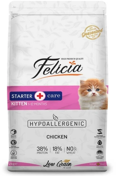 Kitten Tavuklu Ve Hamsili Düşük Tahıllı Yavru Kedi Maması 12 Kg ürün görseli 1