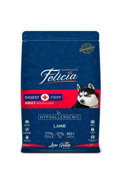 Kuzu Etli Az Tahıllı Köpek Maması 3 kg ürün görseli 1