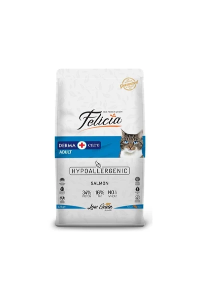 Az Tahıllı 12 Kg Yetişkin Somonlu Hypoallergenic Kedi Maması ürün görseli 1