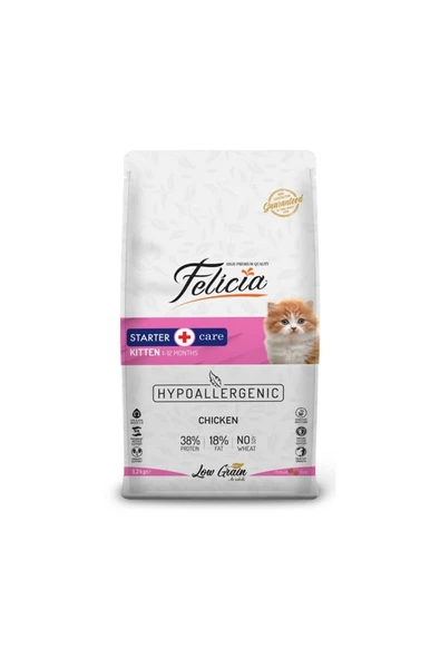 Felicia 12 kg Tavuklu-Hamsili Yavru Kedi Maması ürün görseli 1