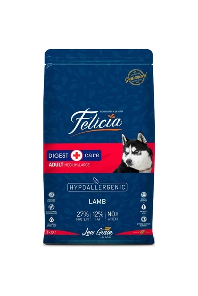 Köpek Maması Kuzu Etli Az Tahıllı 3 Kg ürün görseli 1