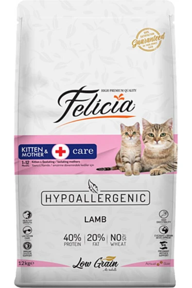 Starter,kitten&mother Anne Ve Yavru Kedi Maması Kuzu'etli 12 Kg ürün görseli 1