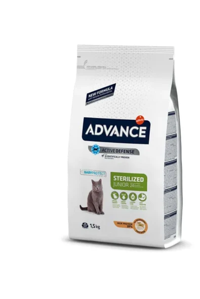 Young Tavuklu Kısırlaştırılmış Yavru Kedi Maması 1,5kg ürün görseli 1