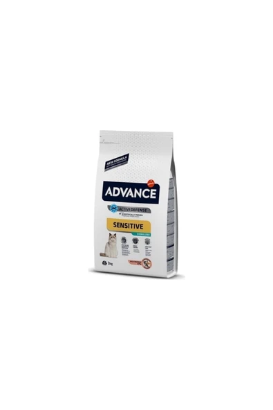 Sensıtıve Sterılızed Kısırlaştırılmış Hassas Somonlu Kedi Maması 3kg ürün görseli 1