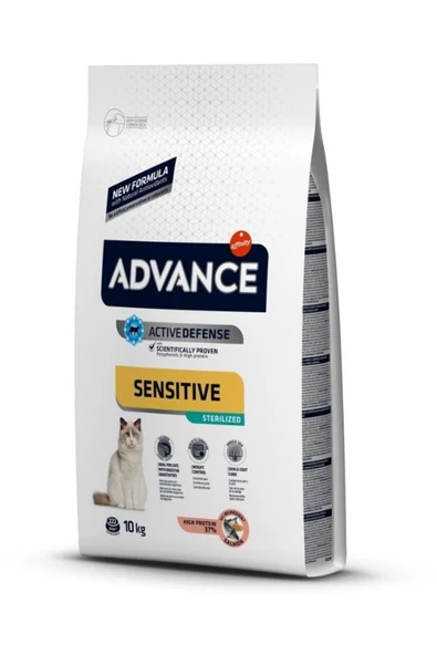Cat Sterilized Somonlu Pirinçli Kısır Yetişkin Kedi Maması 10 Kg ürün görseli 1