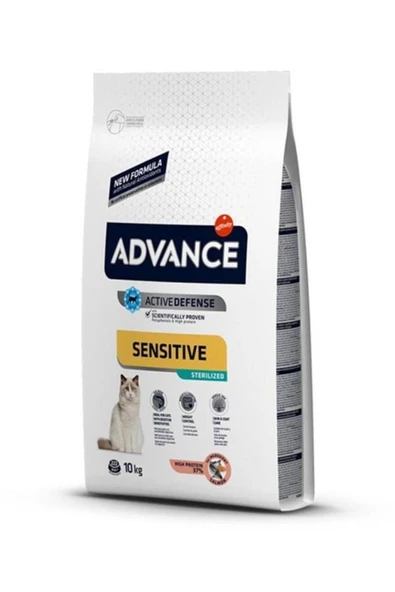 Cat Sterilized Somonlu Pirinçli Kısır Yetişkin Kedi Maması 10 Kg ürün görseli 1