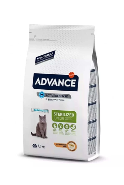 Young Kısırlaştırılmış Yavru Kedi Maması 1,5 kg ürün görseli 1