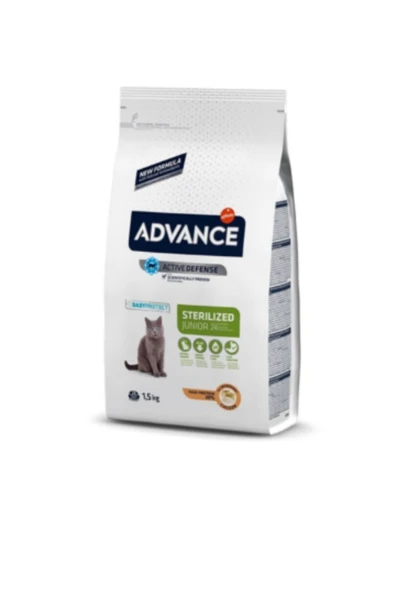 Cat Junior Sterilized 1,5kg Kısırlaştırılmış Yavru Kedi Maması ürün görseli 1