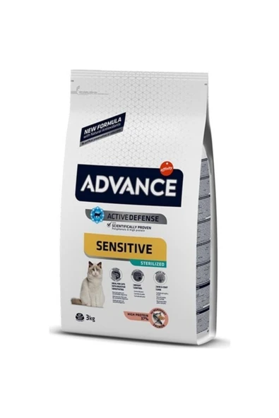 Cat Sterilized Kısırlaştırılmış Somonlu Kedi Maması 3 kg ürün görseli 1