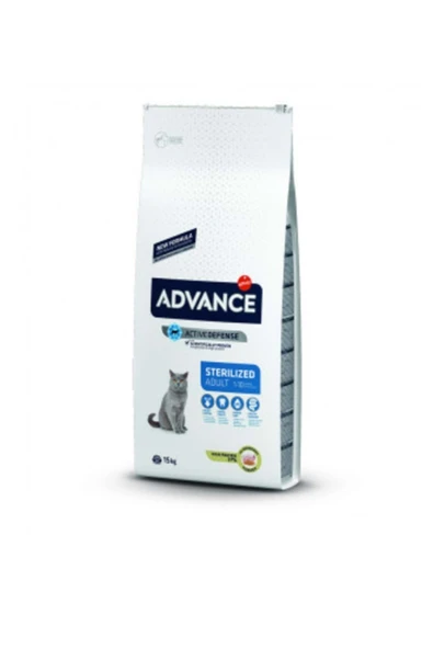 Sterilised Hindi Etli Kısırlaştırılmış Yetişkin Kedi Maması 15kg ürün görseli 1