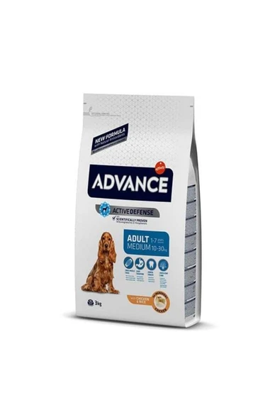 Adult Medium Tavuklu Orta Irk Yetişkin Köpek Maması 3 Kg ürün görseli 1