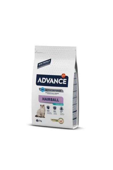Hairball Sterilised Hindili Kısırlaştırılmış Kedi Maması 3 Kg ürün görseli 1
