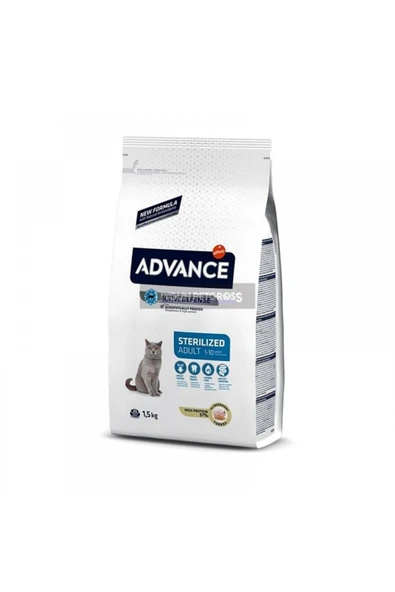 Hindi Etli Sterilised Kısırlaştırılmış Kedi Maması 15 Kg ürün görseli 1