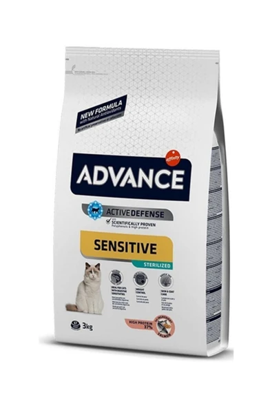 Sterilised Kısırlaştırılmış Somonlu Kedi Maması 3 Kg ürün görseli 1