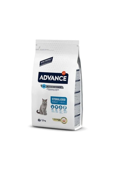 Sterilised Hindili Kısırlaştırılmış Yetişkin Kedi Maması 1.5 Kg ürün görseli 1