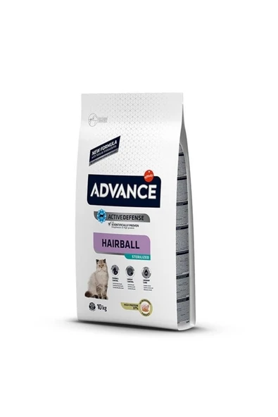 Hairball Tüy Yumağı Önleyen Hindili Kısır Kedi Maması 10 Kg ürün görseli 1