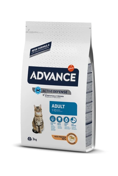 Yetişkin Tavuklu Kedi Maması 3 Kg ürün görseli 1
