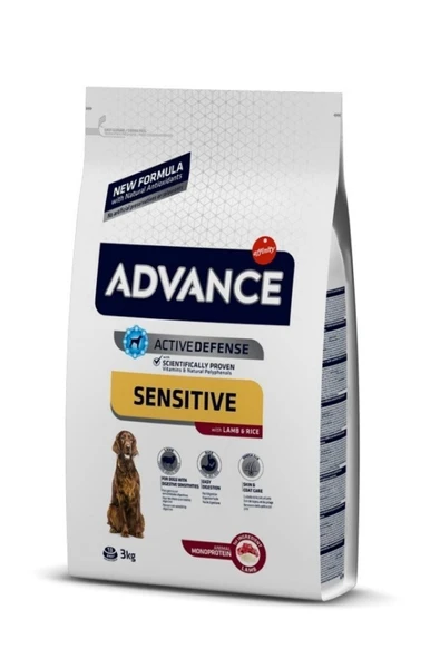 Sensitive Kuzu Etli Yetişkin Köpek Maması 3 Kg ürün görseli 1