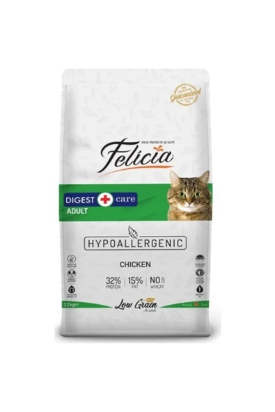 Az Tahıllı Hypoallergenic Tavuklu Yetişkin Kedi Maması 2kg ürün görseli 1