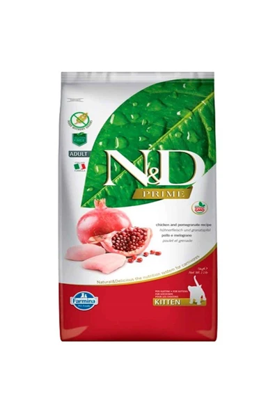 Nd Tahılsız Tavuk Nar Yavru Kedi Maması 5 Kg ürün görseli 1