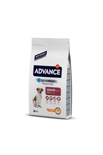 Senior Mini Tavuklu Küçük Irk Yaşlı Köpek Maması 3 Kg ürün görseli 1