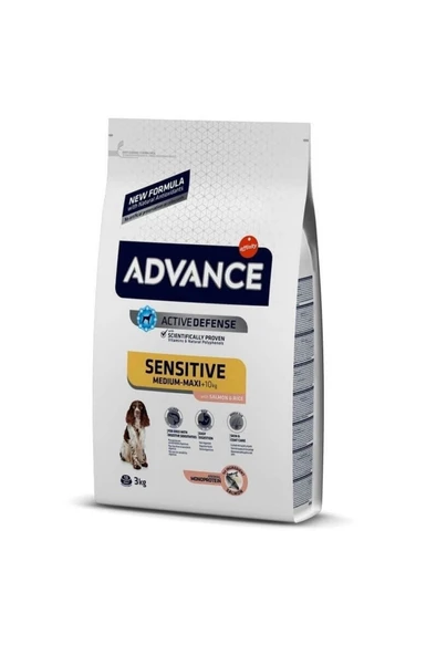 Neo Pet Market Sensitive Somonlu Ve Pirinçli Hassas Yetişkin Köpek Maması 3 Kg ürün görseli 1