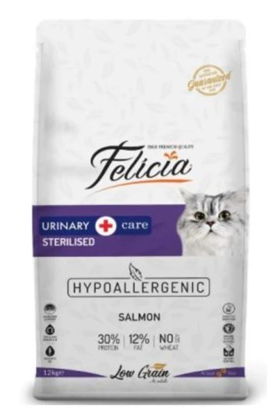 Kısırlaştırılmış Somonlu Hypoallergenic Kedi Maması 2 kg ürün görseli 1