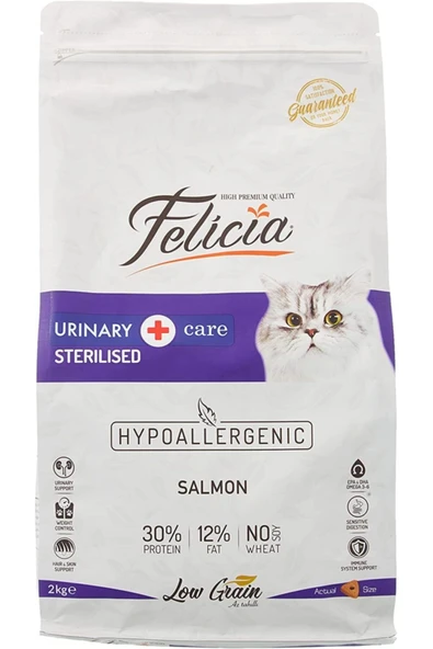 Light Sterilised Düşük Tahıllı Somonlu Kısırlaştırılmış Yetişkin Kedi Maması 2 Kg ürün görseli 1