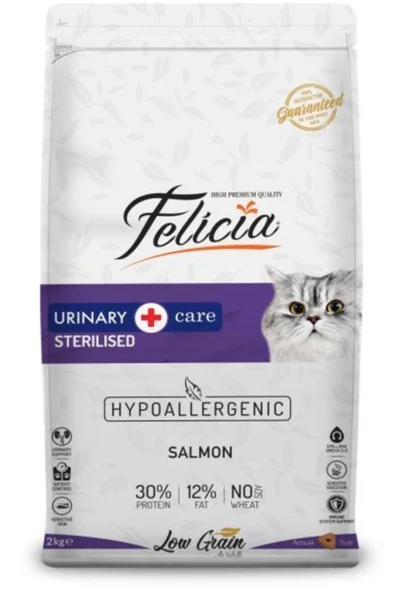 Uniery Care Kısırlaştırılmış Kedi Maması Somonlu 2kg ürün görseli 1