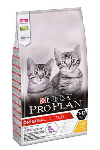 Pro Plan Kitten Original Tavuk Etli Yavru Kedi Maması 3 Kg ürün görseli 1