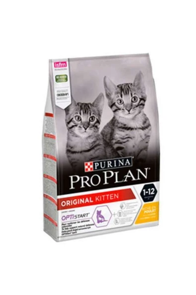 Pro Plan Kitten Original Tavuk Etli Yavru Kedi Maması 3 Kg ürün görseli 1