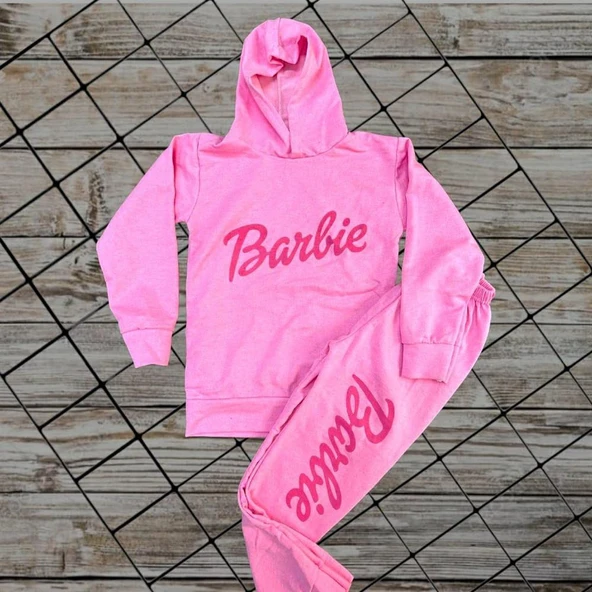 Pembe Barbie Cocuk Takımı ürün görseli 1