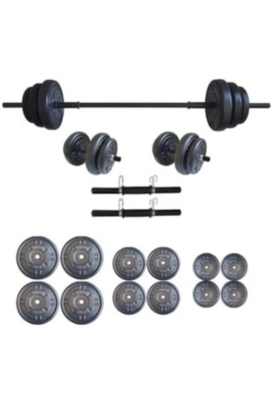 Mocca Style 65 Kg Moccadiamond Halter Seti Dambıl Seti Ağırlık Ve Vücut Geliştirme ürün görseli 1
