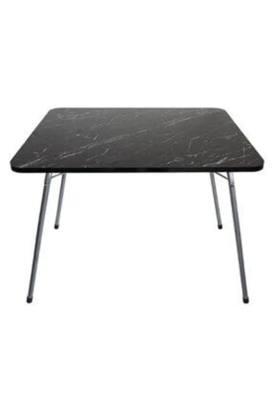 Mocca Style Granit Desenli Katlanır Kamp Masası 60 x 80 cm ürün görseli 1