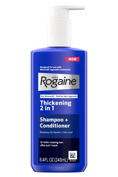 Rogaine Men 2'si 1 Arada Saç Kalınlaştırıcı Şampuan ve Saç Kremi 248ML ürün görseli 1