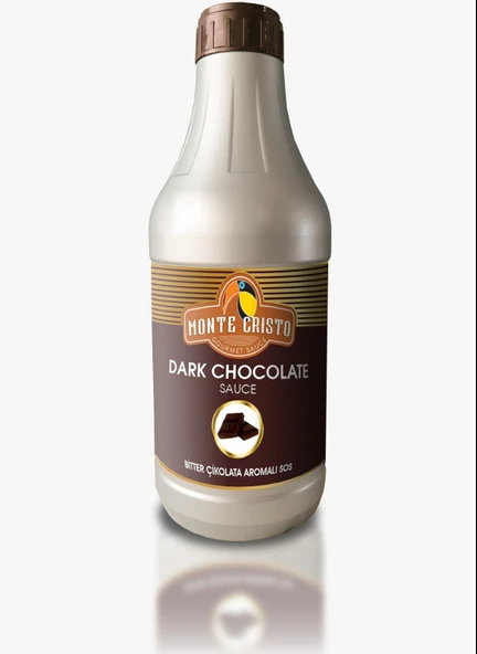 Monte Cristo BİTTER ÇİKOLATA PROFESYONEL BAR Sos 2500 GR ürün görseli 1