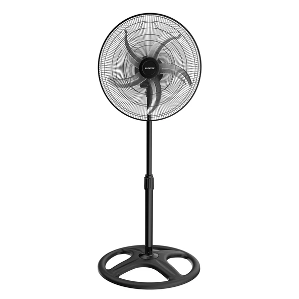 Kumtel KTF-340 Siyah 18 İnç Sanayi Tipi Vantilatör 3in1 60 W,5 Pervaneli, 3 Kademeli, 132 cm Ayarlanabilir Yükseklik ürün görseli 1