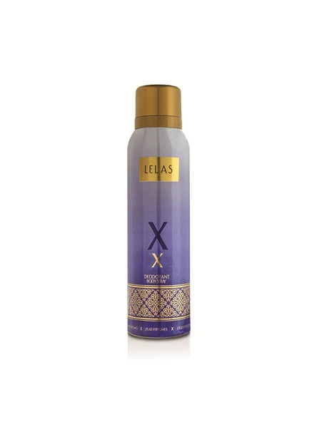 LELAS LELAS X Unisex Deodorant 150 ML – Meyveli Aromatik Odunsu Parfümlü Koku Spreyi – 1171 ürün görseli 1