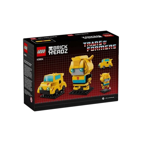 LEGO 40804  Brickheadz Bumblebee Robot And Vehicle - Resim 2