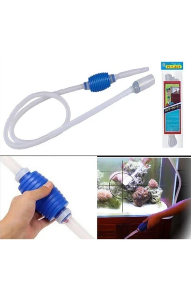 Siphon Cleaner Akvaryum Dip Hortumu Süpürgesi ürün görseli 1