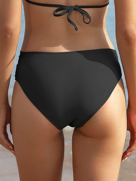 Basic Twist beli geçme detaylı Bikini Altı - Resim 7