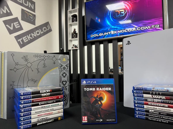 Tomb Raider Ps4 - Ps5 Oyun CD’si (İKİNCİ EL) ürün görseli 1