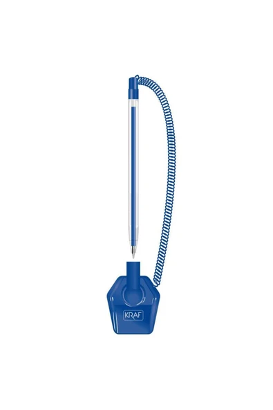 Kraf Spiralli Kalem 0.7 Mavi (304G) ürün görseli 1