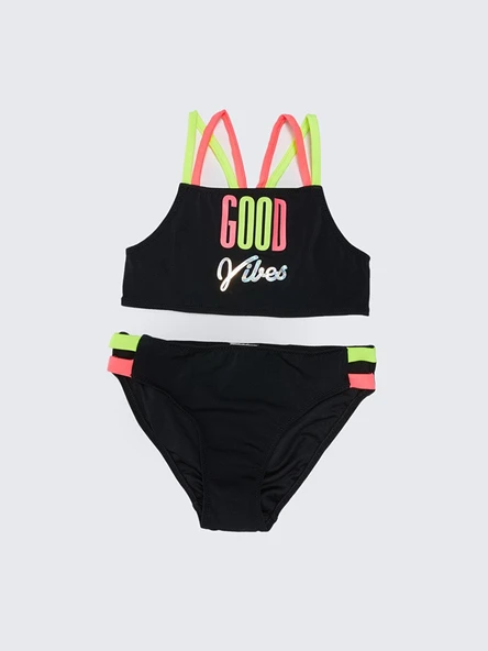 Siyah Kız çocuk bikini takım DB200715BT ürün görseli 1
