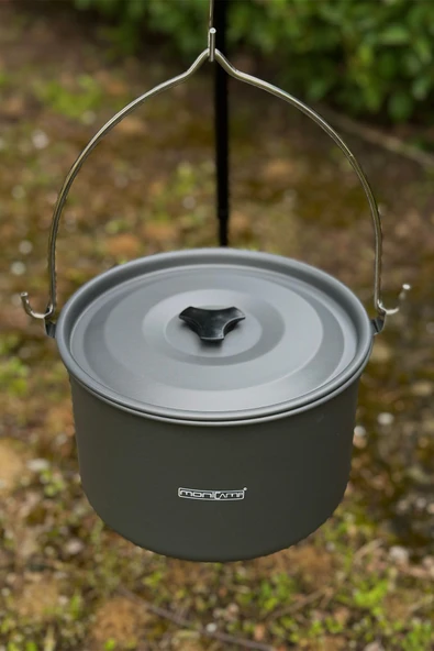 moniev Monicamp Kamp Tenceresi 4,2 Litre Su Isıtma ve Yemek Pişirme XXL Tencere ürün görseli 1