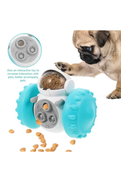 Evcil Hayvan Interaktif Ödül Dağıtıcı Robot Kedi Köpek Oyuncak ürün görseli 1