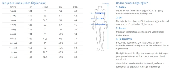 Baskılı kız çocuk bikini takım - Resim 4