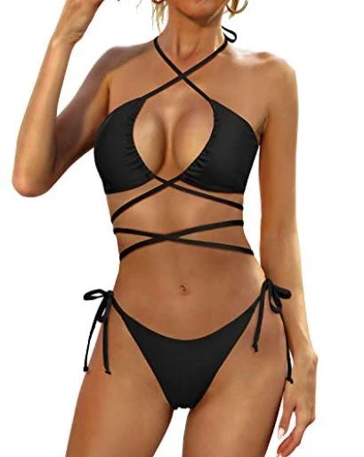 Bağlama Detaylı bikini takım DB200780BT ürün görseli 1