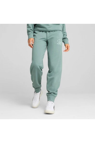 PUMA KADIN SCRIPT COMFORT SWEATPANTS EŞOFMAN ALT 68498530 - Resim 3